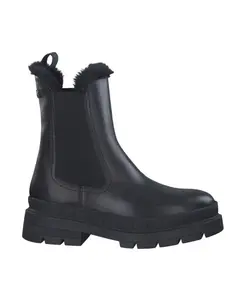 Кожаные ботильоны Tamaris, черный