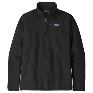 Флисовый свитер Patagonia Better 1/4 Zip, черный