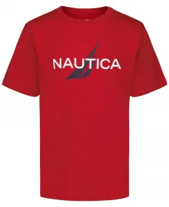 Футболка с коротким рукавом Big Boys Crewneck Nautica, красный