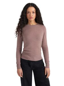 Кашемировый свитер цвета розового таупа Style Republic