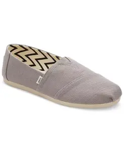 Женские балетки Alpargata Heritage Canvas TOMS, серый