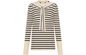 DIOR Ежеквартальные новинки Кашемировый свитер Женский Ecru