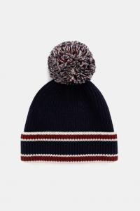 Шерстяная шапка Fusalp, темно-синий