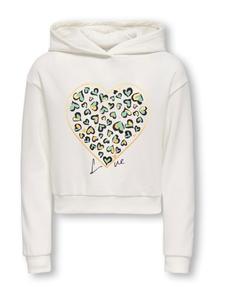 ONLY GIRLS Толстовка 'KOGCooper' в белом цвете