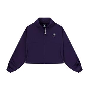 Летняя куртка женская тёмно-фиолетовая Kappa, тёмно-фиолетовая-4609