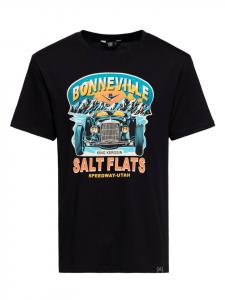 Футболка King Kerosin Bonneville Salt Flats, черный