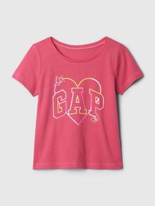 Футболка с логотипом Gap, розовый