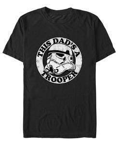 Мужская футболка с коротким рукавом Super Trooper Dad Fifth Sun, Black