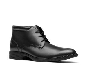 Ботинки Clarks Steadwall Mid Chukka Boot, Black Leather