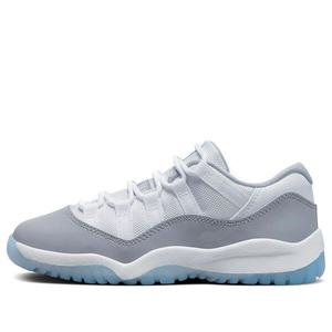 Кроссовки 11 ретро низкие Air Jordan, белый