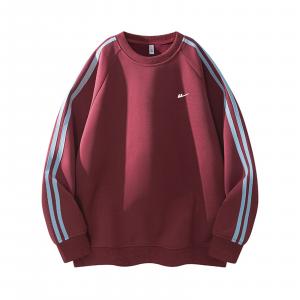 WARRIOR Свитшот женский бордовый [Free DIY Brand Merch] Crew Neck Moderate