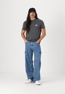 Футболка с принтом HERITAGE FLAG TEE Tommy Jeans, черный