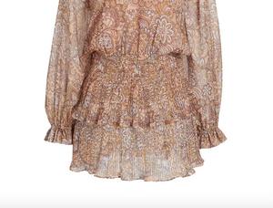 Платье Barron с принтом в цвете «розовый кварц» Ramy Brook