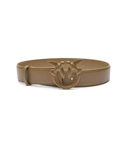 Кожаный ремень Love Berry Pinko, хаки