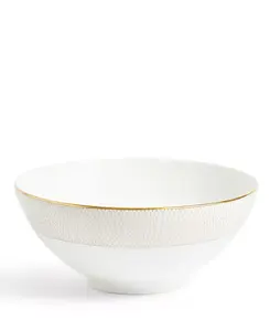 Суп Джио и миска с лапшой Wedgwood, gold