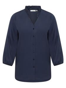 Свободная блузка цвета полночь Eterna