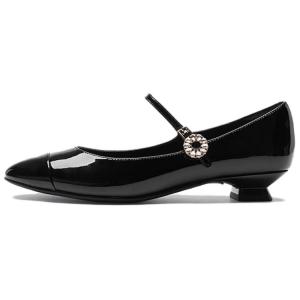 LE SAUNDA Трюфельные черные туфли Мэри Джейн для женщин, цвет Truffle Black Color BKP