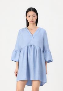 Повседневное платье VMMELONY BUTTON MINI DRESS Vero Moda, синий