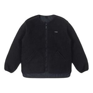 Куртка transitional sherpa jacket 'black' Converse, черный
