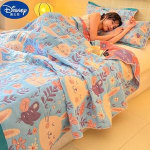 Disney Трехслойное хлопковое одеяло из 3 предметов (150х200 см, наволочка), цвет Annie Garden Cotton Fabric