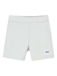 Шорты с нашивкой-логотипом Boss Kidswear, белый