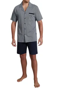 Пижама GÖTZBURG "Brooklyn" (2 шт.), классического вида, с нагрудным карманом, синий