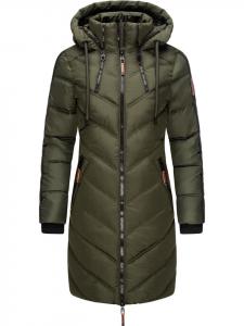 Пуховик Marikoo, зеленый