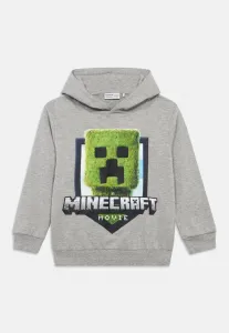 Толстовка nkmollie minecraft Name It, Grey Melange