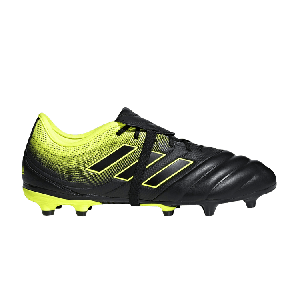 Бутсы adidas Copa Gloro 19.2 FG 'Core Black Solar Yellow', черный