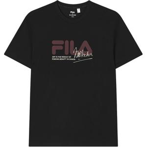 Футболка M.C.ESCHER HERITAGE SS25 мужская Jet Black FILA, черный