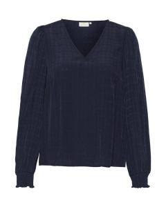 Блузка Kaffe Lissa, темно-синий