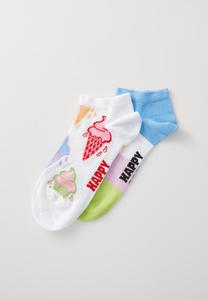 Носки ICE CREAM & STRIPE LOW SOCKS UNISEX 2 PACK Happy Socks, мультиколор