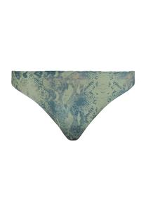 Мягкие эластичные трусы-стринги с животным принтом для женщин CHANTELLE, цвет 0dq Python Print