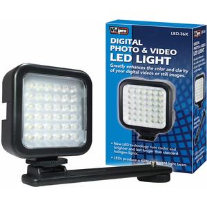 Накамерный светодиодный светильник Vidpro LED-36X для фото и видеосъемки