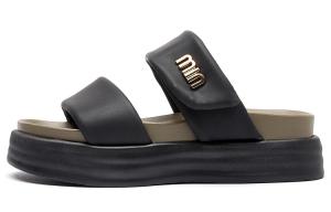 La Chapelle Женские слайдеры черные, цвет Black