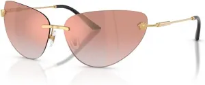 Солнцезащитные очки Versace 2281, 10026f - Gold - Pink Gradient Pink Mirror