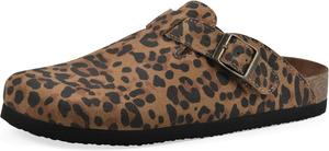 Женские сабо WHITE MOUNTAIN Bari с комфортной анатомической колодкой, коричневый