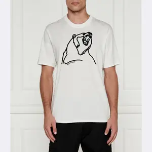 Футболка стандартного кроя Armani Exchange, белый