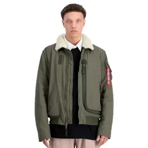 Куртка-бомбер Alpha Industries Da-3, зеленый