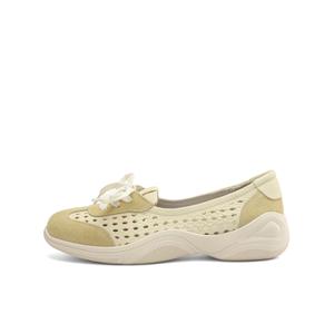 BOERDIQI Дышащие и легкие женские низкие кеды желтые, цвет Yellow