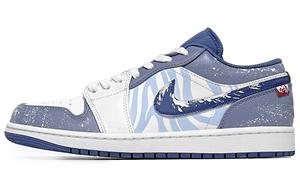 Jordan Кроссовки Air 1 Low top Vintage баскетбольные мужские white blue