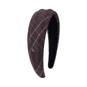 Повязка на голову Women's ELLE, plaid коричневый