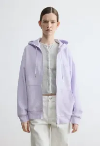 Толстовка на молнии с тисненым монологом Calvin Klein Jeans, Island Lilac