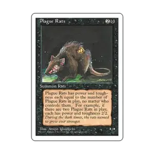 CCG Чумные крысы (С), MTG - 4th Edition