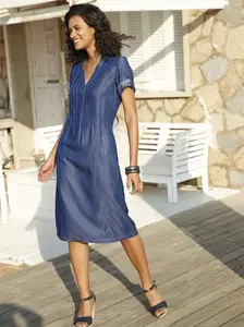Casual Looks Летнее платье "Платье", джинсовый
