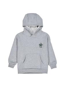 Толстовка цвета бледно-серый меланж müsli