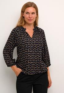Блузка Kaffe KASIGRID, цвет midnight  sand graphic dot