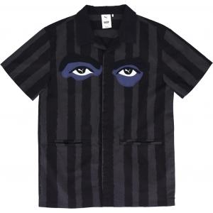 Kidsuper полосатая рубашка PUMA, черный