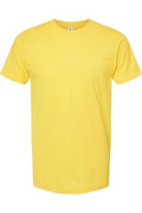 Футболка унисекс из тонкого джерси Tultex, цвет sunshine