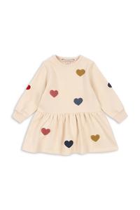 Детское платье LOU TERRY SWEAT DRESS OCS Konges Sløjd, бежевый